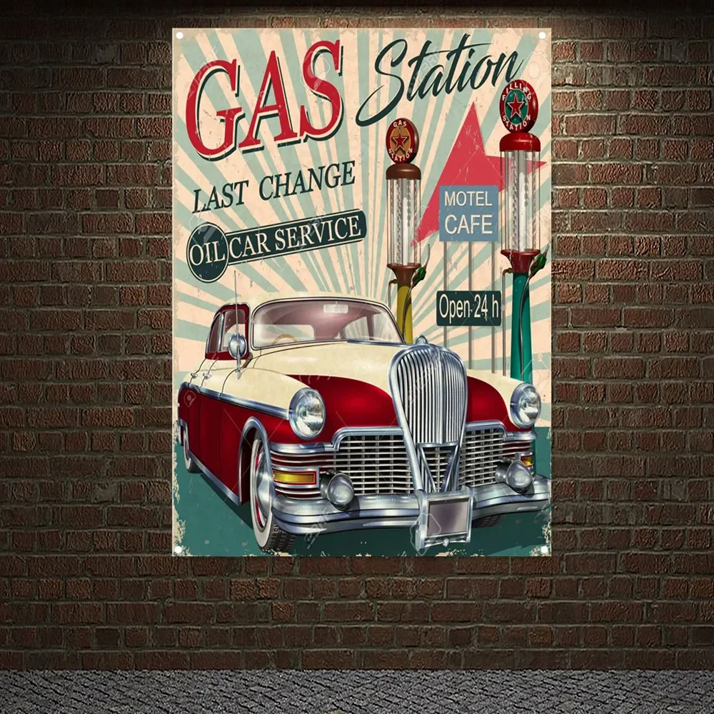 Auto Repair Shop Open - GAZ İstasyonu Açık 24 saat eski