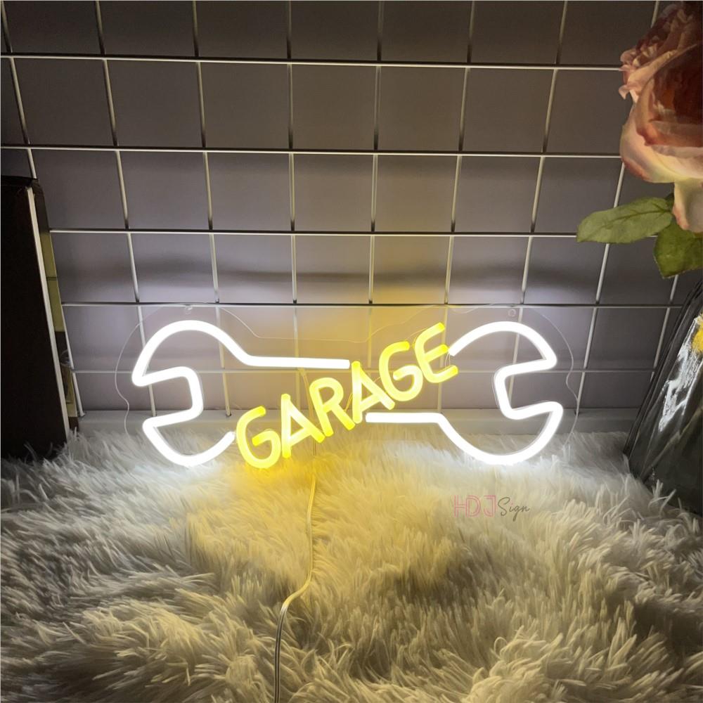 Auto Repair Shop Open - Garaj Neon burcu araba kontrol oto