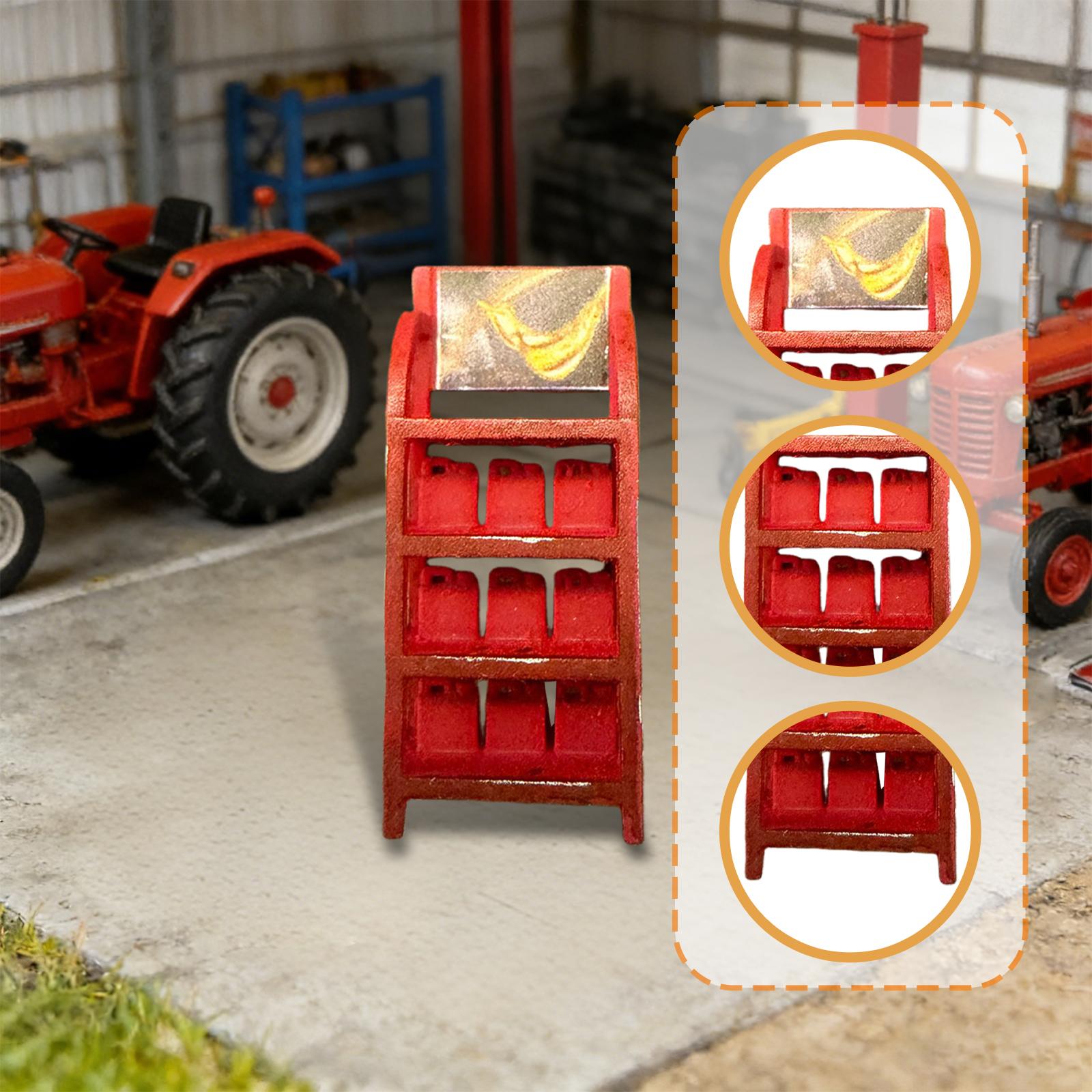 1:64 Otomatik Yağ Rafı Modeli  - Auto Repair Shop Photos incelemesi ve fiyatı