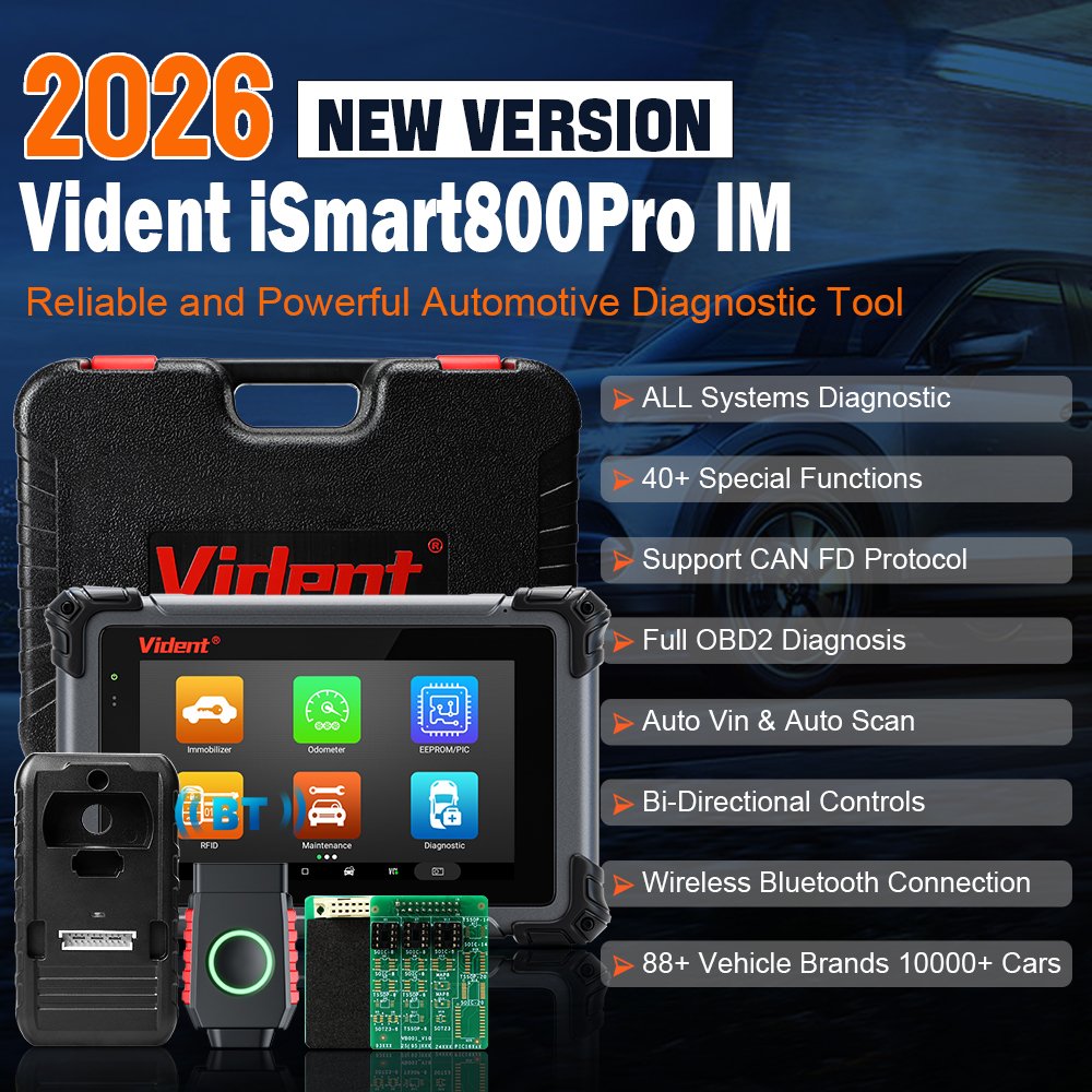 Vident ISmart 800Pro IM Otomat - Car Diagnostic Tool incelemesi ve fiyatı