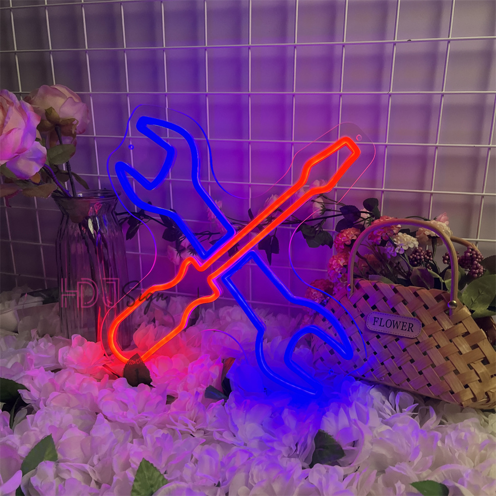 Oto Tamirhanesi Neon Tabela Iş - Auto Repair Shop Open incelemesi ve fiyatı