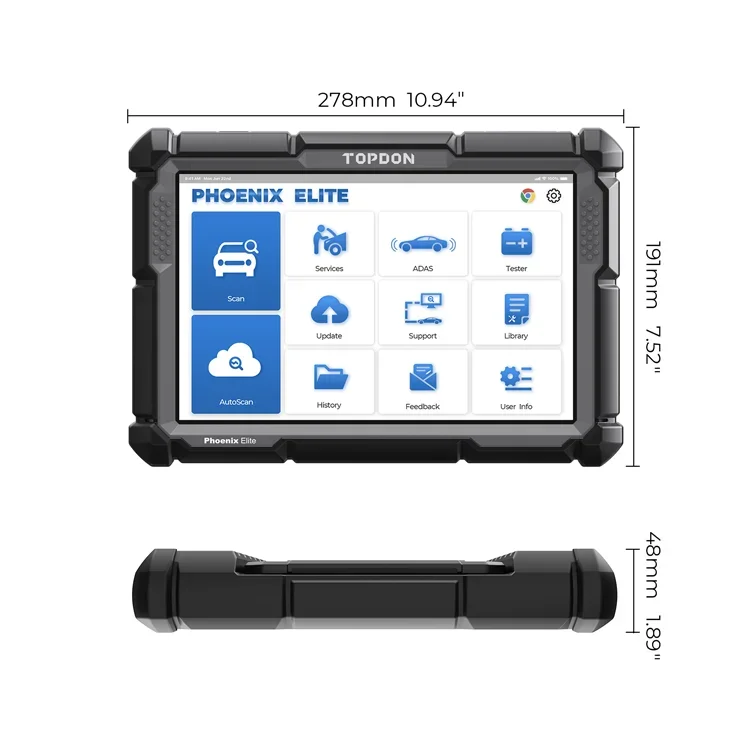 TOPDON PHOENIX ELITE Araç Ecu  - Car Diagnostic Tool incelemesi ve fiyatı
