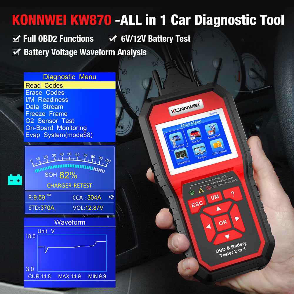Yeni Hepsi Bir Arada Tam Fonks - Car Diagnostic Tool incelemesi ve fiyatı