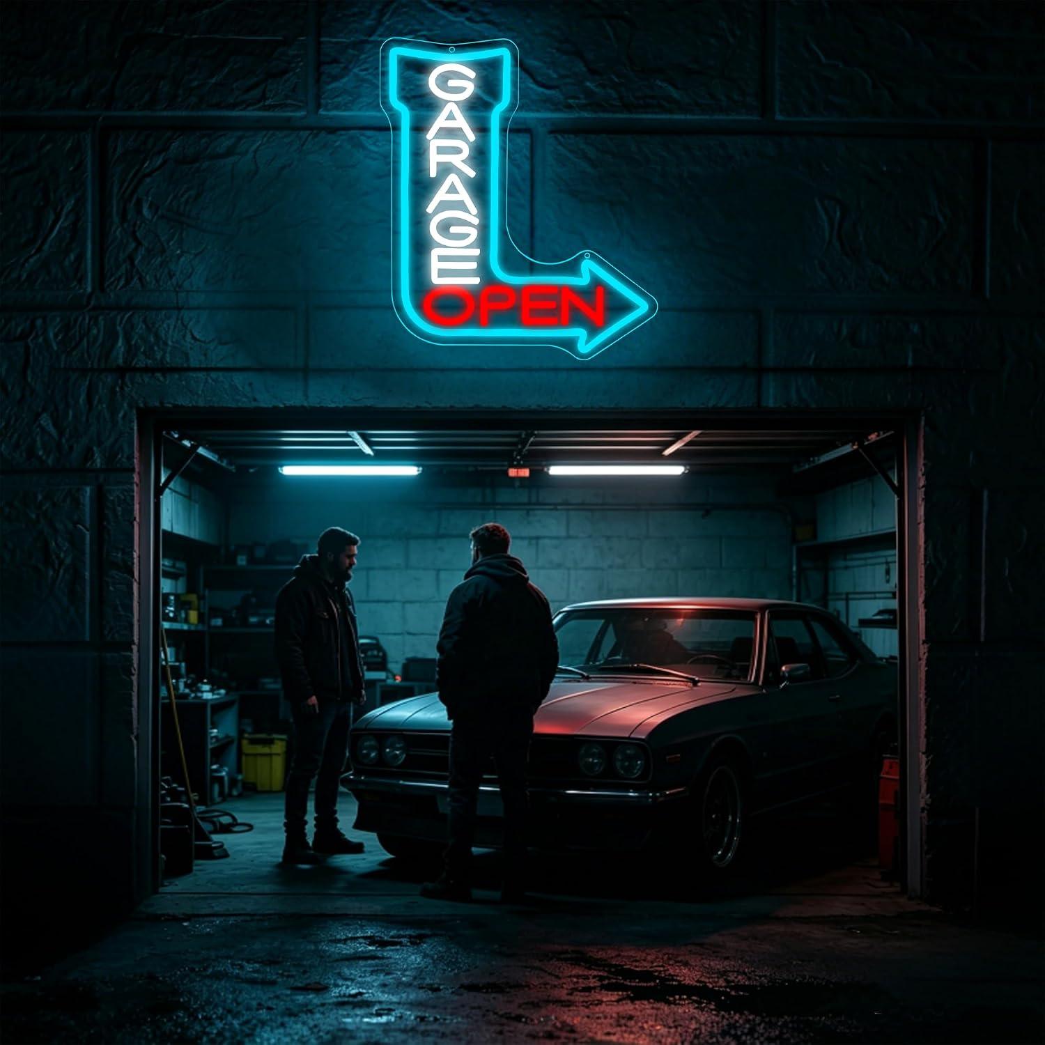 Garaj Açık Ok Neon Tabela Usb  - Auto Repair Shop Open incelemesi ve fiyatı