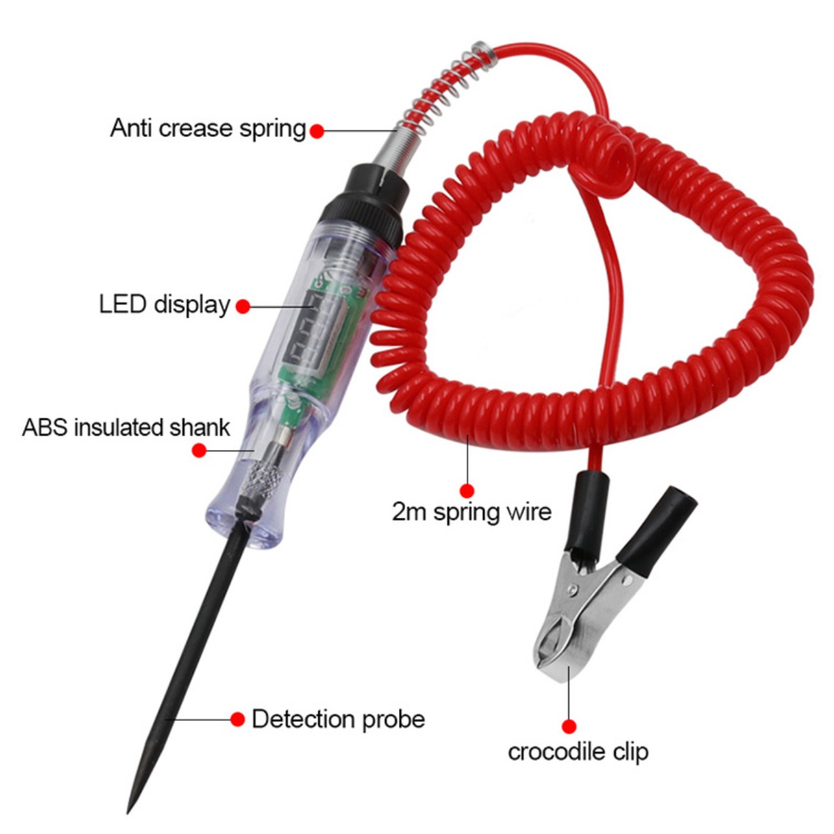 Araba Kamyon Voltaj Devre Test - Car Diagnostic Tool incelemesi ve fiyatı